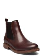 Women Boots Shoes Chelsea Boots Brown Tamaris