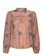 Blouse Tops Blouses Long-sleeved Pink Sofie Schnoor