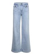 Colette Rostov Jeans Bottoms Jeans Wide Blue MOS MOSH