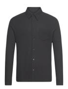 Waffle Jersey Shirt Designers Shirts Casual Black Filippa K