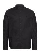 Hermosa Ls Shirt Tops Shirts Casual Black AllSaints