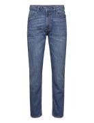 Dpboston Straight Recycled Jeans Bottoms Jeans Regular Blue Denim Proj...