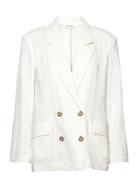 Blazer Blazers Double Breasted Blazers White Sofie Schnoor