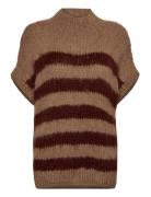 Morine Tops Knitwear Jumpers Brown Stella Nova