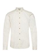 Printed Shirt Tops Shirts Casual Cream Tom Tailor