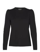 Tin Top Tops T-shirts & Tops Long-sleeved Black Residus