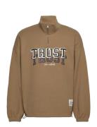 Rrnolan Sweat Tops Sweat-shirts & Hoodies Sweat-shirts Beige Redefined...