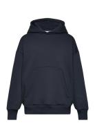 Campua Hood Tops Sweat-shirts & Hoodies Hoodies Navy Grunt