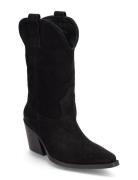 Booties Shoes Boots Ankle Boots Ankle Boots With Heel Black Billi Bi