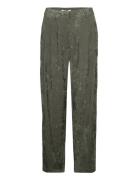 Gacana Bottoms Trousers Wide Leg Khaki Green Munthe