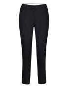 Kylie Crop Bottoms Trousers Straight Leg Black FIVEUNITS