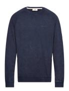 Akruben Cotton Crew Sweat Tops Sweat-shirts & Hoodies Sweat-shirts Nav...