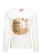 Long-Sleeved T-Shirt Tops T-shirts Long-sleeved T-shirts White Barbie