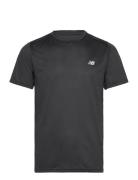 Sport Essentials T-Shirt Sport T-shirts Short-sleeved Black New Balanc...