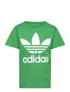 Trefoil Tee Sport T-shirts Short-sleeved Green Adidas Originals