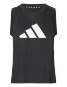 We Logo Tk Sport T-shirts & Tops Sleeveless Black Adidas Performance