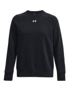 Ua Rival Fleece Crew Sport Sweat-shirts & Hoodies Sweat-shirts Black U...