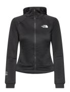 W Ma Full Zip Fleece Sport Sweat-shirts & Hoodies Sweat-shirts Black T...