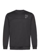 Cloudspun Patch Crewneck Tops Sweat-shirts & Hoodies Sweat-shirts Blac...