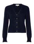 Stella Cardigan Tops Knitwear Cardigans Navy Fabienne Chapot