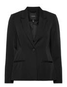 Vmwendy Ls Slim Blazer Boo Blazers Single Breasted Blazers Black Vero ...