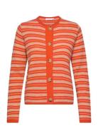 Malica Tops Knitwear Cardigans Orange Masai