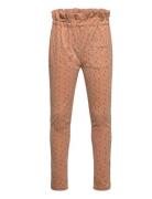 Nmfbella Loose Cord Pant 2484-Ti Lil Bottoms Trousers Orange Lil'Ateli...