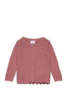 Nbftisol Ls Knit Card Tops Knitwear Cardigans Pink Name It