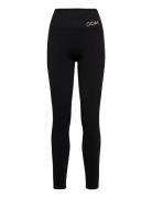 Cora Sport Running-training Tights Black Drop Of Mindfulness