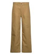 Heavy Twill Krauer Pants Bottoms Trousers Wide Leg Beige Mads Nørgaard