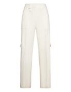 Teneria Bottoms Trousers Straight Leg Cream BOSS