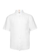 Rash_2 Tops Shirts Short-sleeved White BOSS