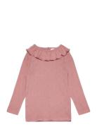 Nmftyane Xsl Ls Top Tops T-shirts Long-sleeved T-shirts Pink Name It