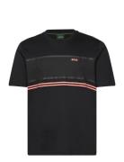 Tee 8 Sport T-shirts Short-sleeved Black BOSS