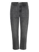 Elly Jean Bottoms Jeans Straight-regular Grey Ba&sh