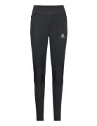 Odlo W Tights Zeroweight Warm Sport Running-training Tights Black Odlo