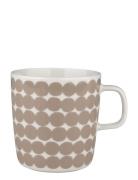 Oiva/Räsymatto Mug 4 Dl Home Tableware Cups & Mugs Coffee Cups Beige M...