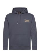 Core Hoodie Tops Sweat-shirts & Hoodies Hoodies Navy Lee Jeans