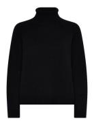 Selma Tops Knitwear Turtleneck Black Julie Josephine