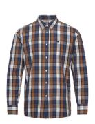 Style Clemens Multi Check Tops Shirts Casual Green MUSTANG