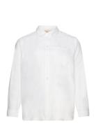 Wa-Sofia Tops Shirts Long-sleeved White Wasabiconcept