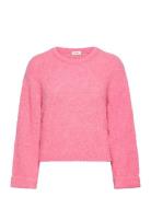 Zolly Tops Knitwear Jumpers Pink American Vintage