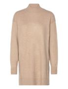 Djuna Strik Pullover Tops Knitwear Jumpers Beige Minus