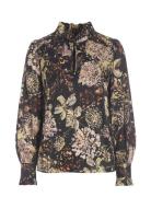 Merle Tops Blouses Long-sleeved Multi/patterned Dea Kudibal