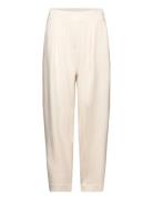 Pannieiw Pant Bottoms Trousers Wide Leg Cream InWear