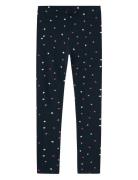 Nkfvivian Aop Legging Noos Bottoms Leggings Navy Name It