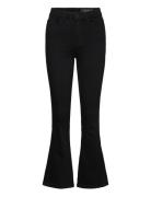 Nmsallie Hw Flare Jean Vi023Bl Fwd Noos Bottoms Jeans Flares Black NOI...