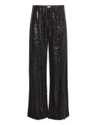 2Nd Edition Soma - Animal Glam Bottoms Trousers Wide Leg Black 2NDDAY