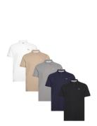 Hco. Guys Knits Tops Polos Short-sleeved Black Hollister