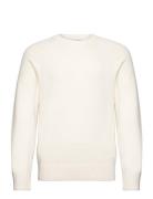 Brad Roundneck Knit Tops Knitwear Round Necks Cream Les Deux